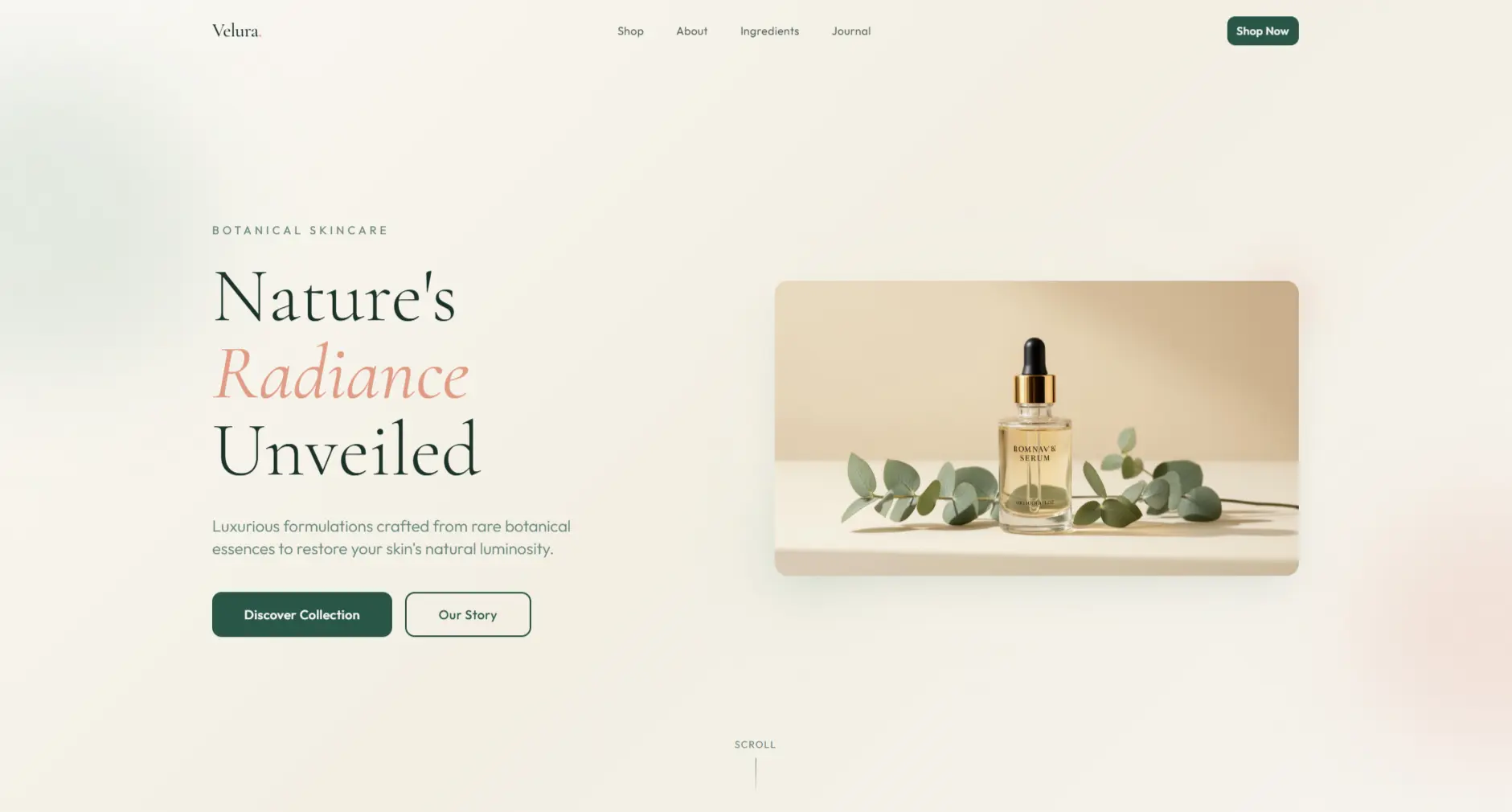 VELURA — Beauty & Skincare